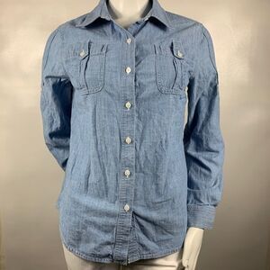 $3For$20 Jones New York  Jeans Blouse size:M
